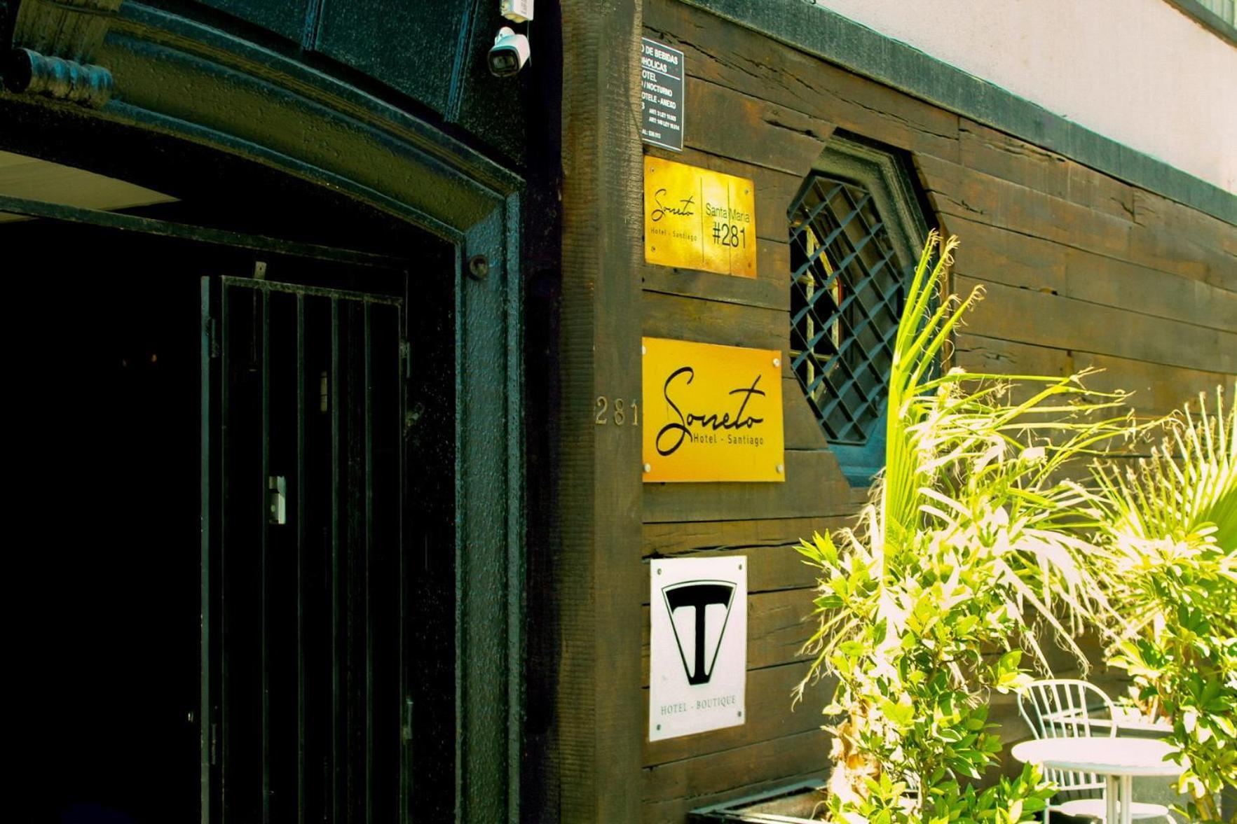 Hotel Sonetto Santiago Eksteriør bilde