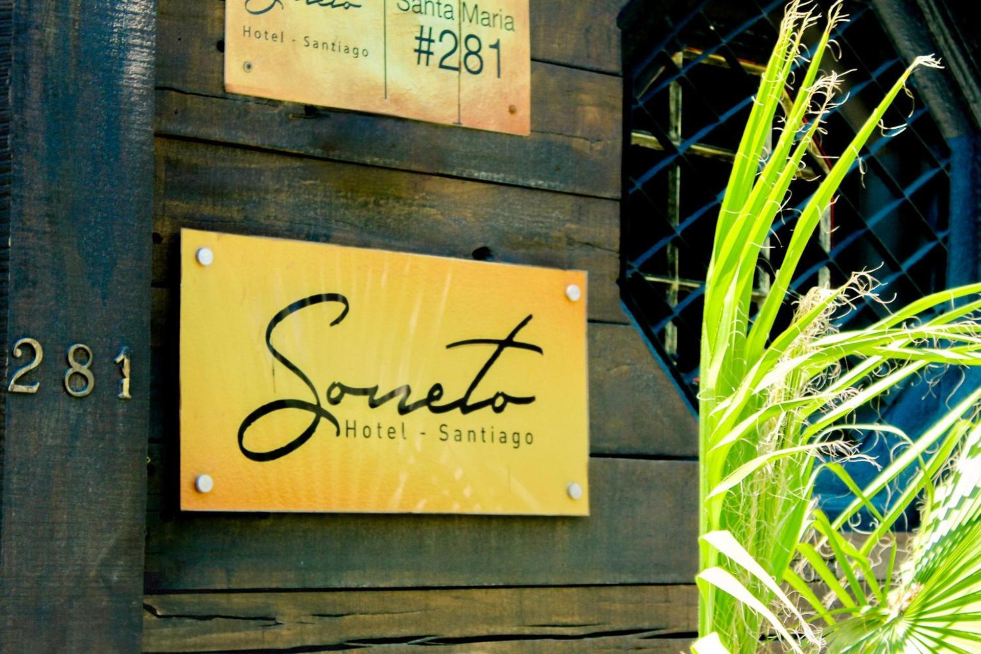 Hotel Sonetto Santiago Eksteriør bilde